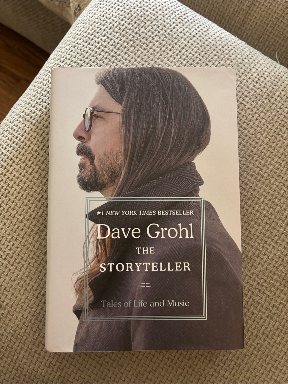 Dave Grohl The Storyteller Hardcover Book
